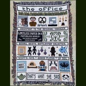 The Office Woven Blanket (ORIGINAL FOAL14)